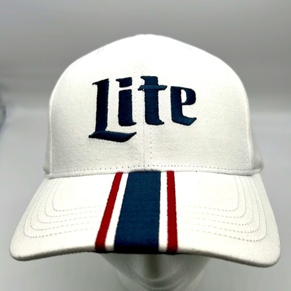 Team Penske - Vintage NASCAR Miller Lite Racing Brad Keselowski Baseball Hat - Picture 2 of 8